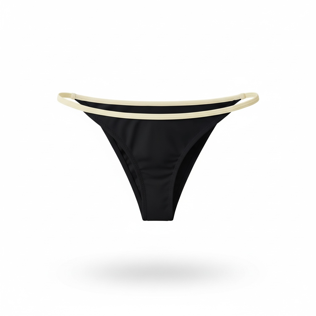 Contrast Bikini Bottom