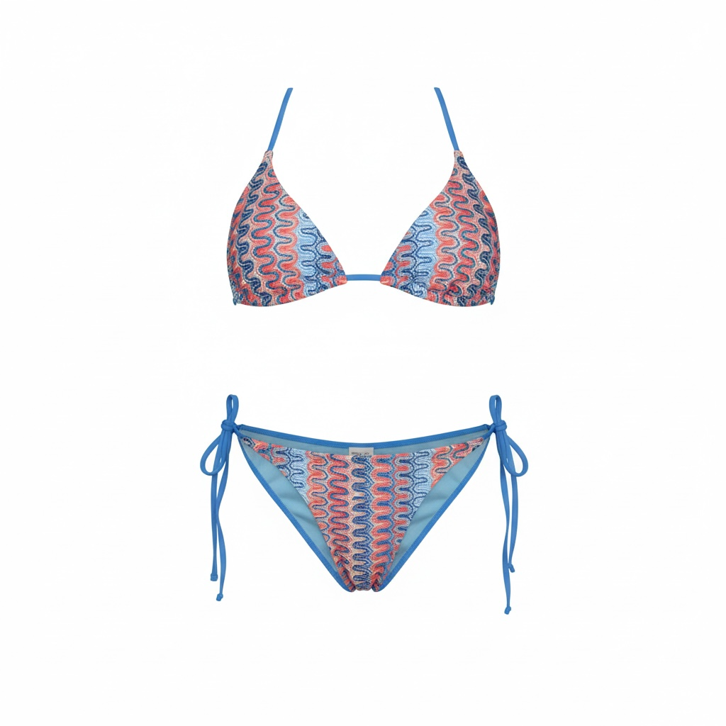 Mom Striped Bikini