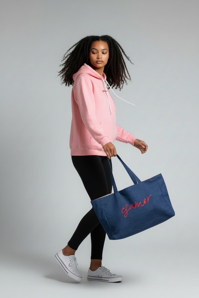 Large Reversible Tote Bag