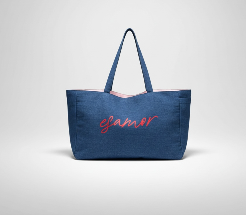 Large Reversible Tote Bag