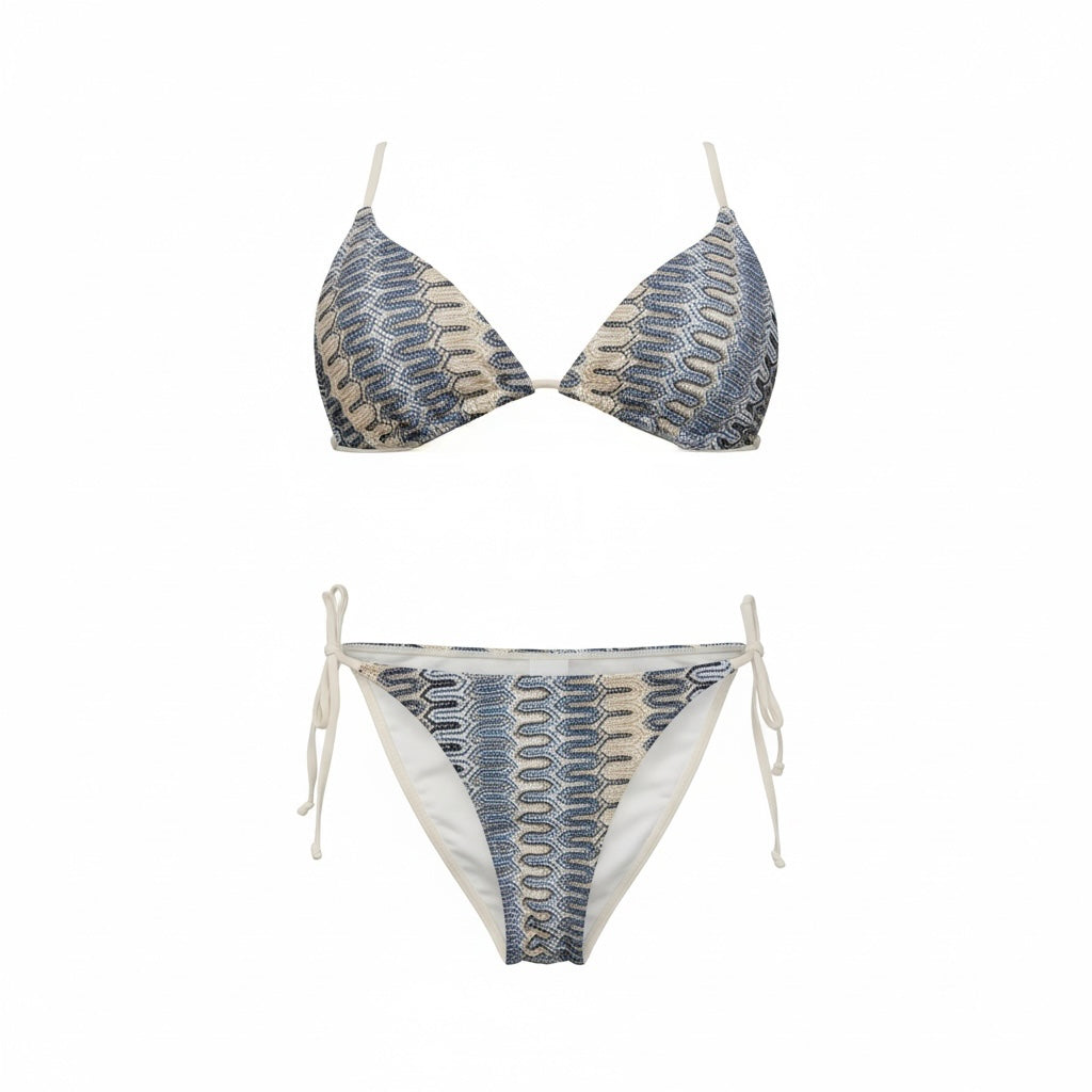 Mom Striped Bikini