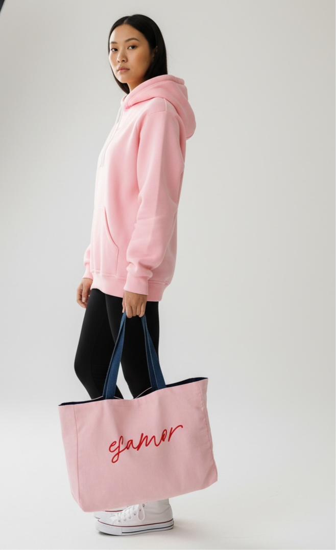 Large Reversible Tote Bag